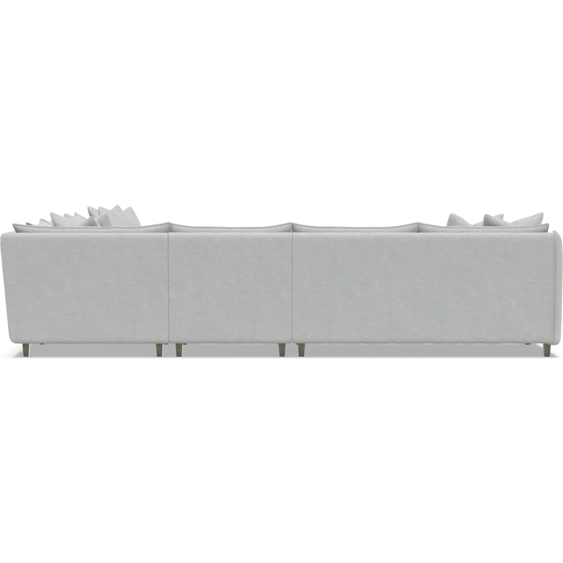 Joli 5-Piece Fabric Sectional by Bernhardt in wdf, 789 portobello. Made from unique in a unique style.