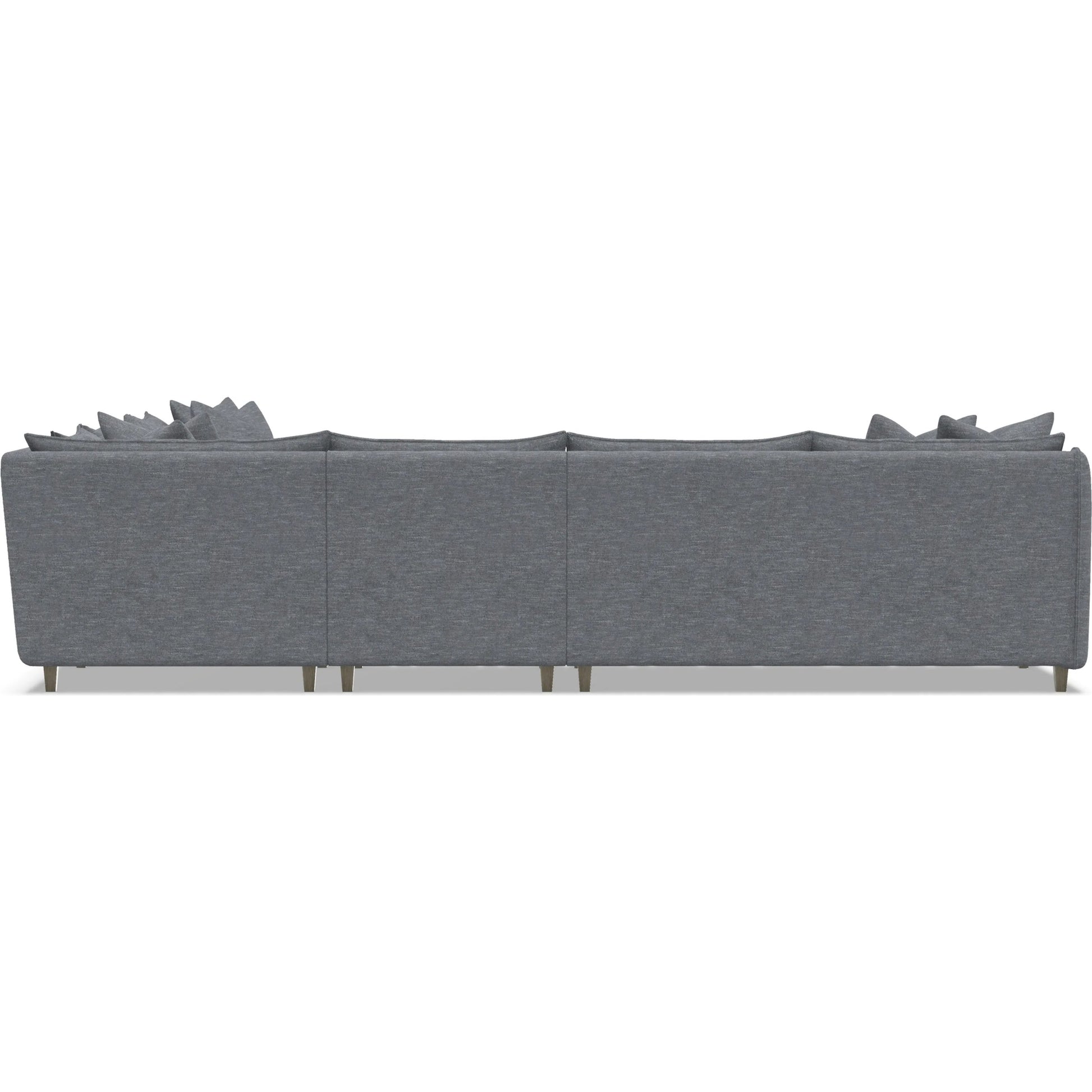 Joli 5-Piece Fabric Sectional by Bernhardt in wdf, 789 portobello. Made from unique in a unique style.