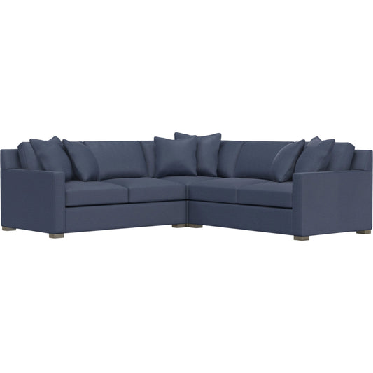 Kelsey 3-Piece Fabric Sectional by Bernhardt in wdf, 789 portobello. Made from unique in a unique style.
