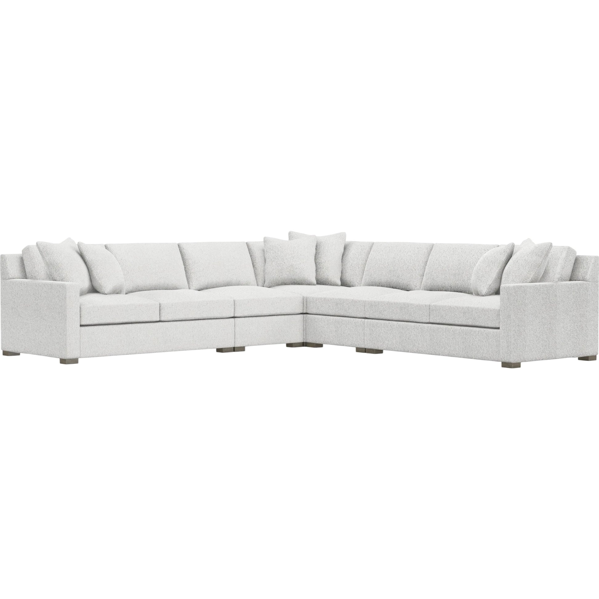 Kelsey 5-Piece Fabric Sectional by Bernhardt in wdf, 789 portobello. Made from unique in a unique style.