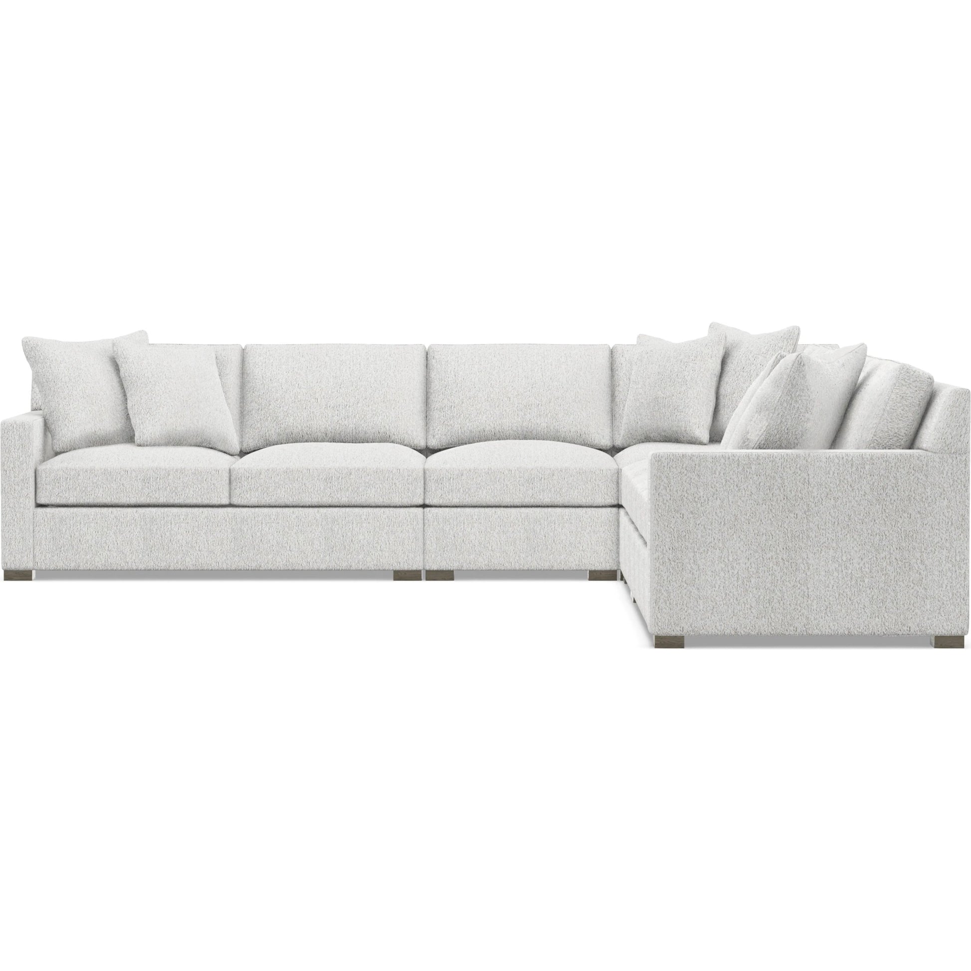 Kelsey 5-Piece Fabric Sectional by Bernhardt in wdf, 789 portobello. Made from unique in a unique style.