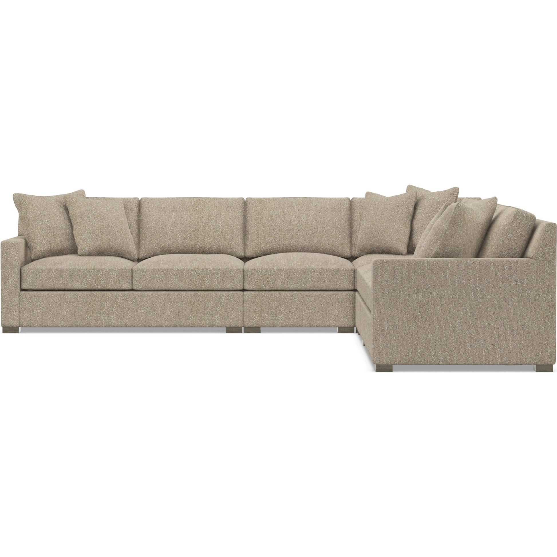 Kelsey 5-Piece Fabric Sectional by Bernhardt in wdf, 789 portobello. Made from unique in a unique style.