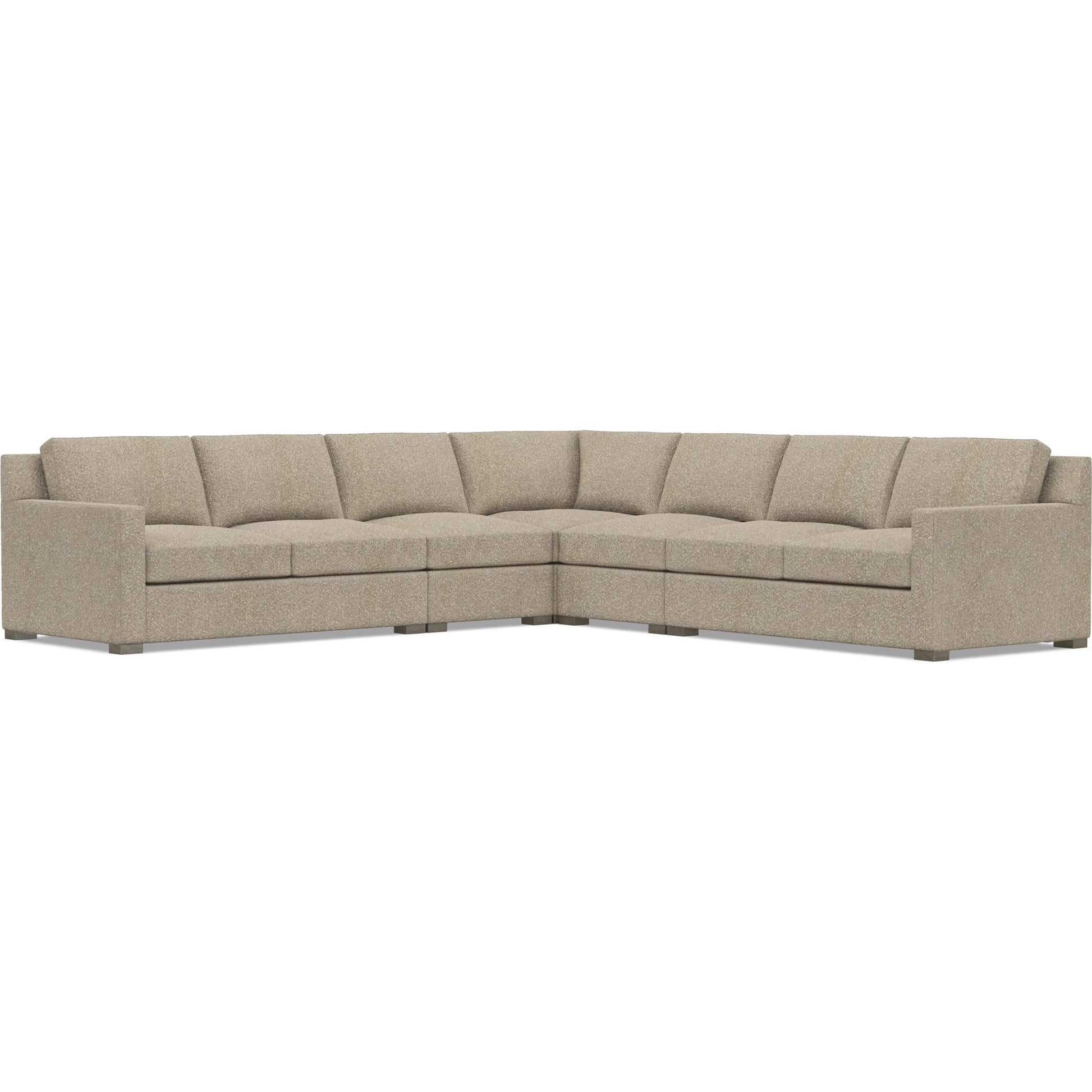 Kelsey 5-Piece Fabric Sectional by Bernhardt in wdf, 789 portobello. Made from unique in a unique style.