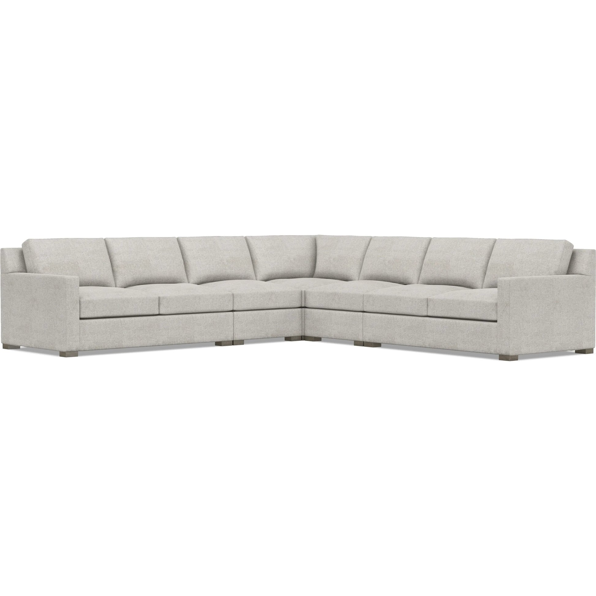 Kelsey 5-Piece Fabric Sectional by Bernhardt in wdf, 789 portobello. Made from unique in a unique style.