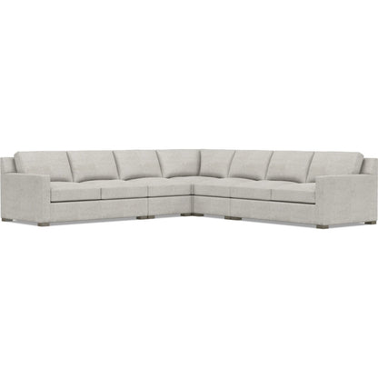 Kelsey 5-Piece Fabric Sectional by Bernhardt in wdf, 789 portobello. Made from unique in a unique style.