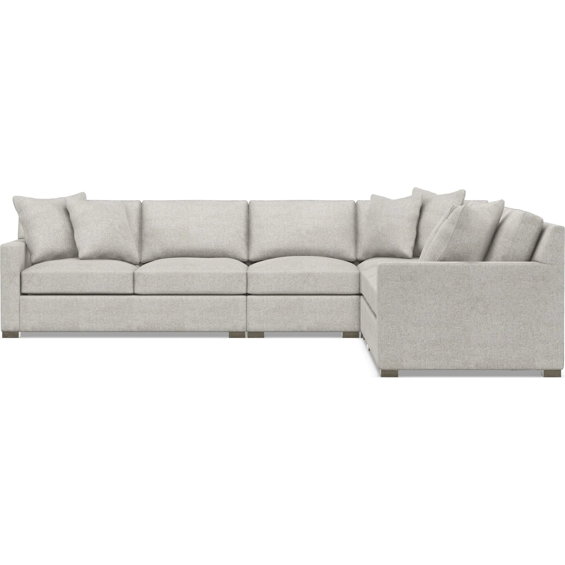 Kelsey 5-Piece Fabric Sectional by Bernhardt in wdf, 789 portobello. Made from unique in a unique style.