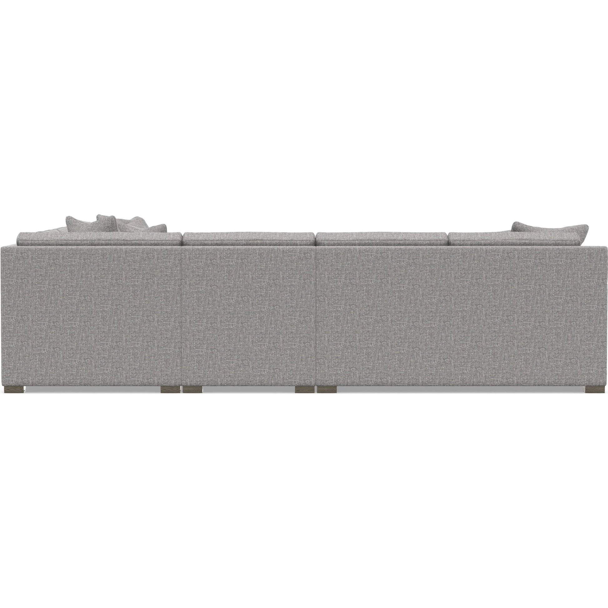 Kelsey 5-Piece Fabric Sectional by Bernhardt in wdf, 789 portobello. Made from unique in a unique style.