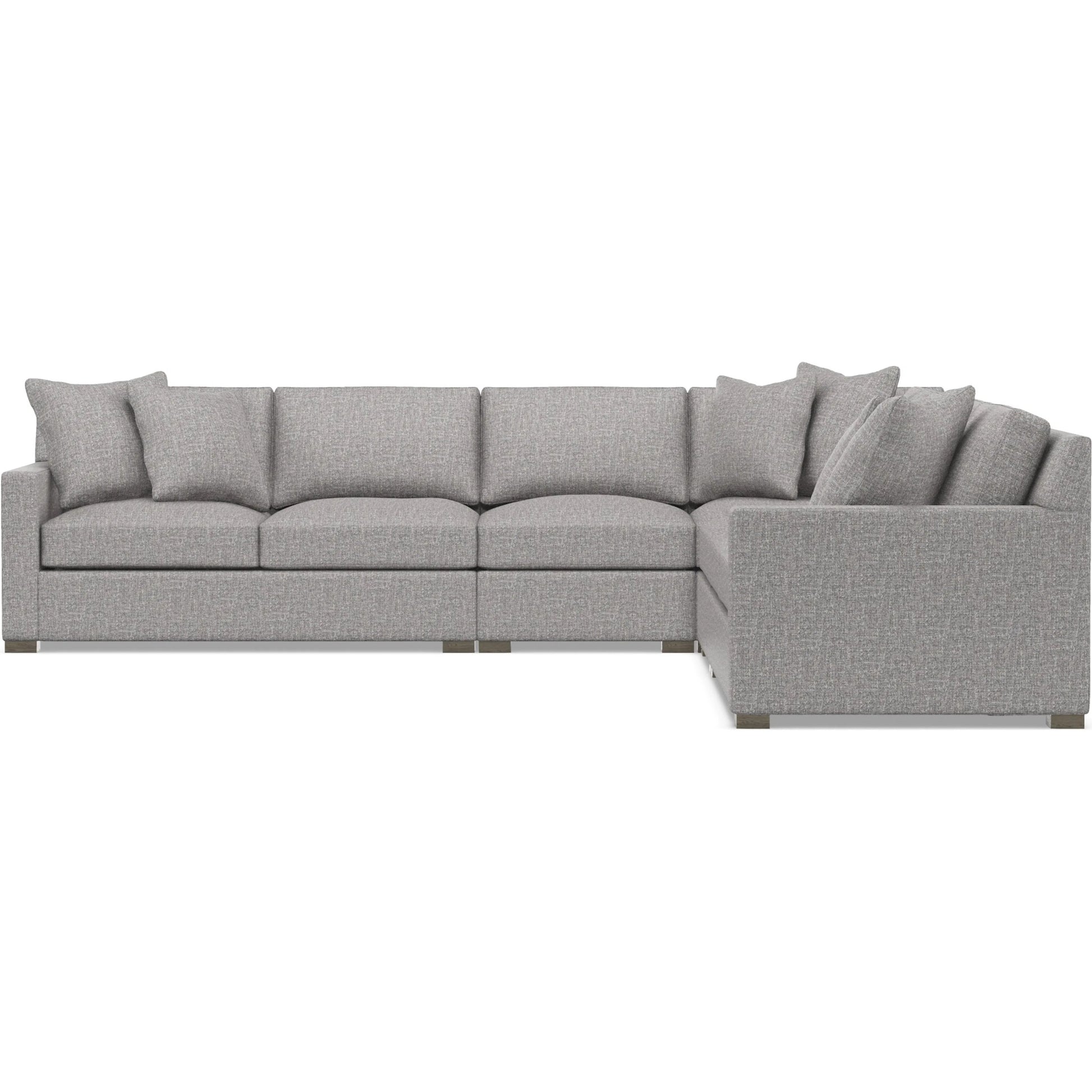 Kelsey 5-Piece Fabric Sectional by Bernhardt in wdf, 789 portobello. Made from unique in a unique style.