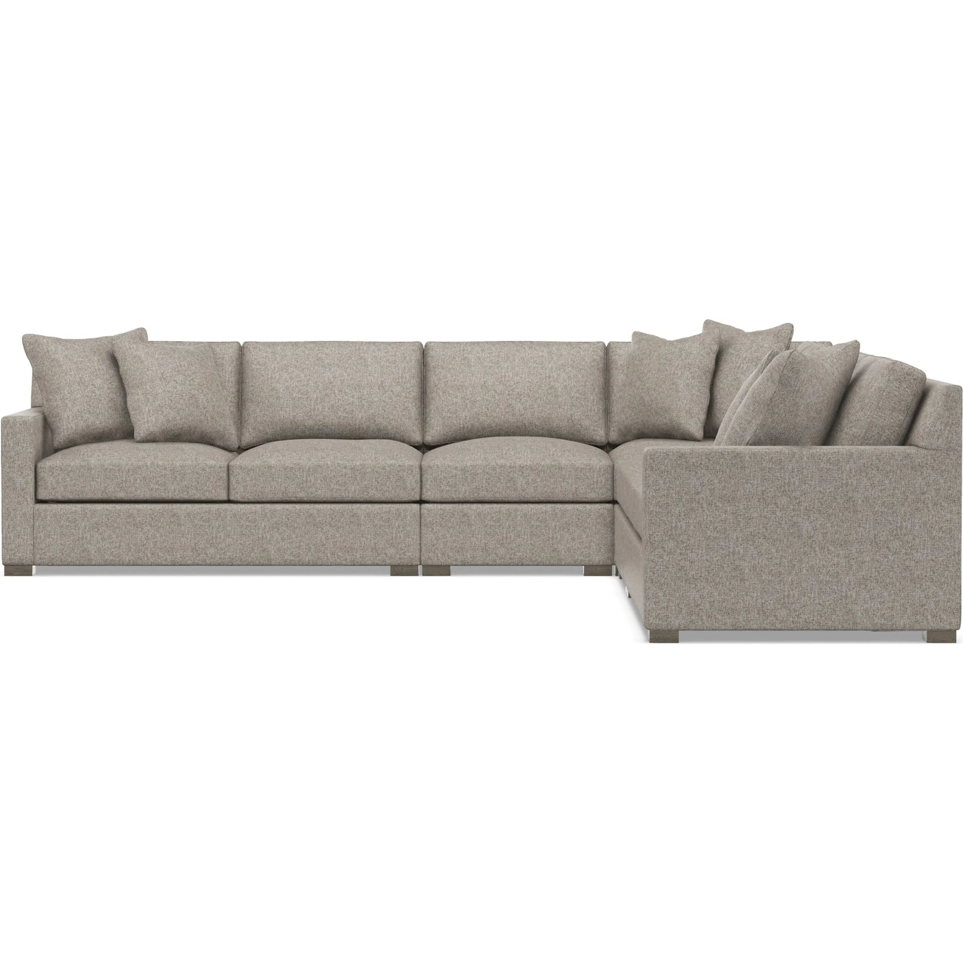 Kelsey 5-Piece Fabric Sectional by Bernhardt in wdf, 789 portobello. Made from unique in a unique style.