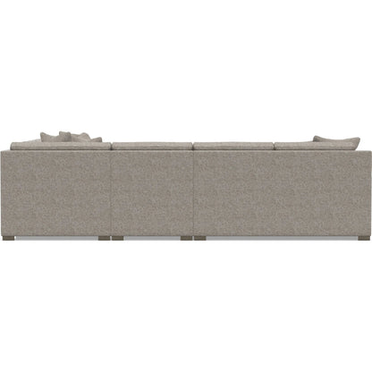 Kelsey 5-Piece Fabric Sectional by Bernhardt in wdf, 789 portobello. Made from unique in a unique style.