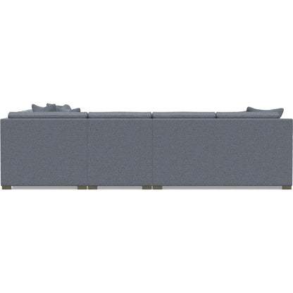 Kelsey 5-Piece Fabric Sectional by Bernhardt in wdf, 789 portobello. Made from unique in a unique style.