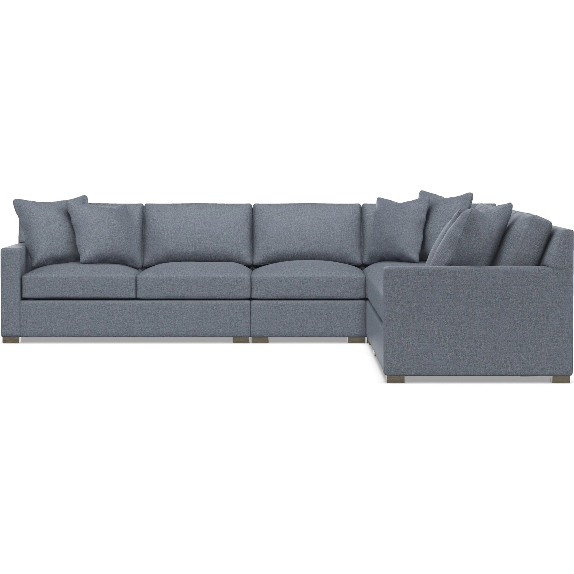 Kelsey 5-Piece Fabric Sectional by Bernhardt in wdf, 789 portobello. Made from unique in a unique style.