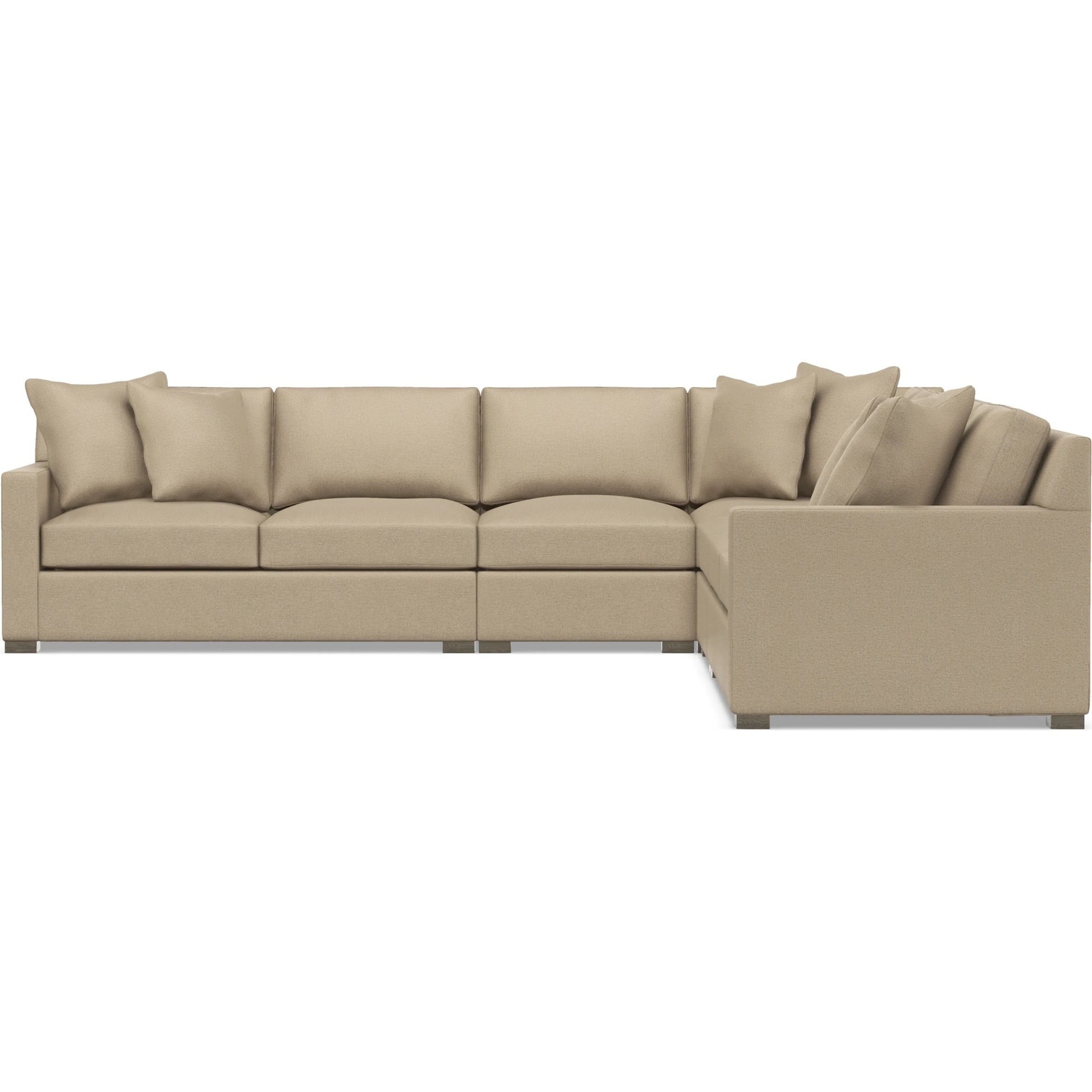 Kelsey 5-Piece Fabric Sectional by Bernhardt in wdf, 789 portobello. Made from unique in a unique style.