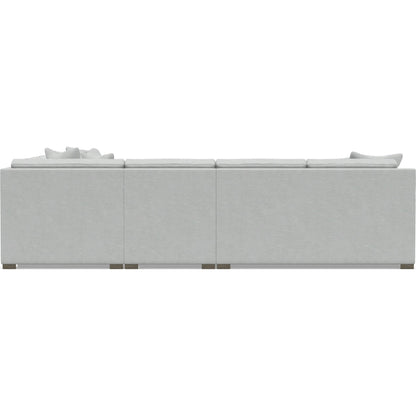 Kelsey 5-Piece Fabric Sectional by Bernhardt in wdf, 789 portobello. Made from unique in a unique style.