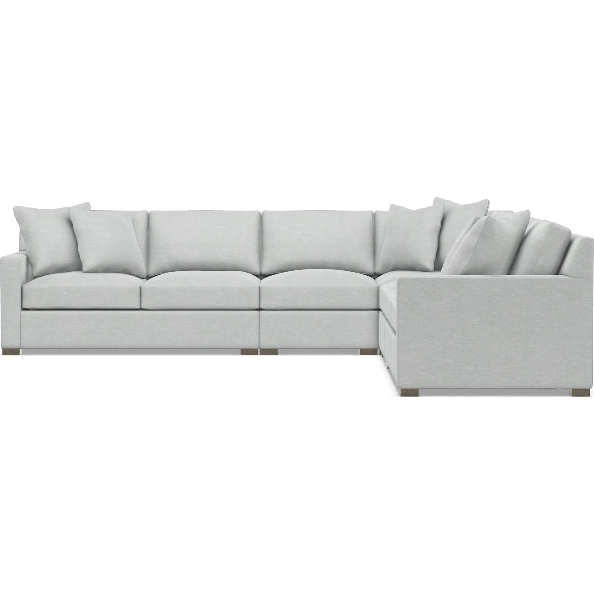 Kelsey 5-Piece Fabric Sectional by Bernhardt in wdf, 789 portobello. Made from unique in a unique style.