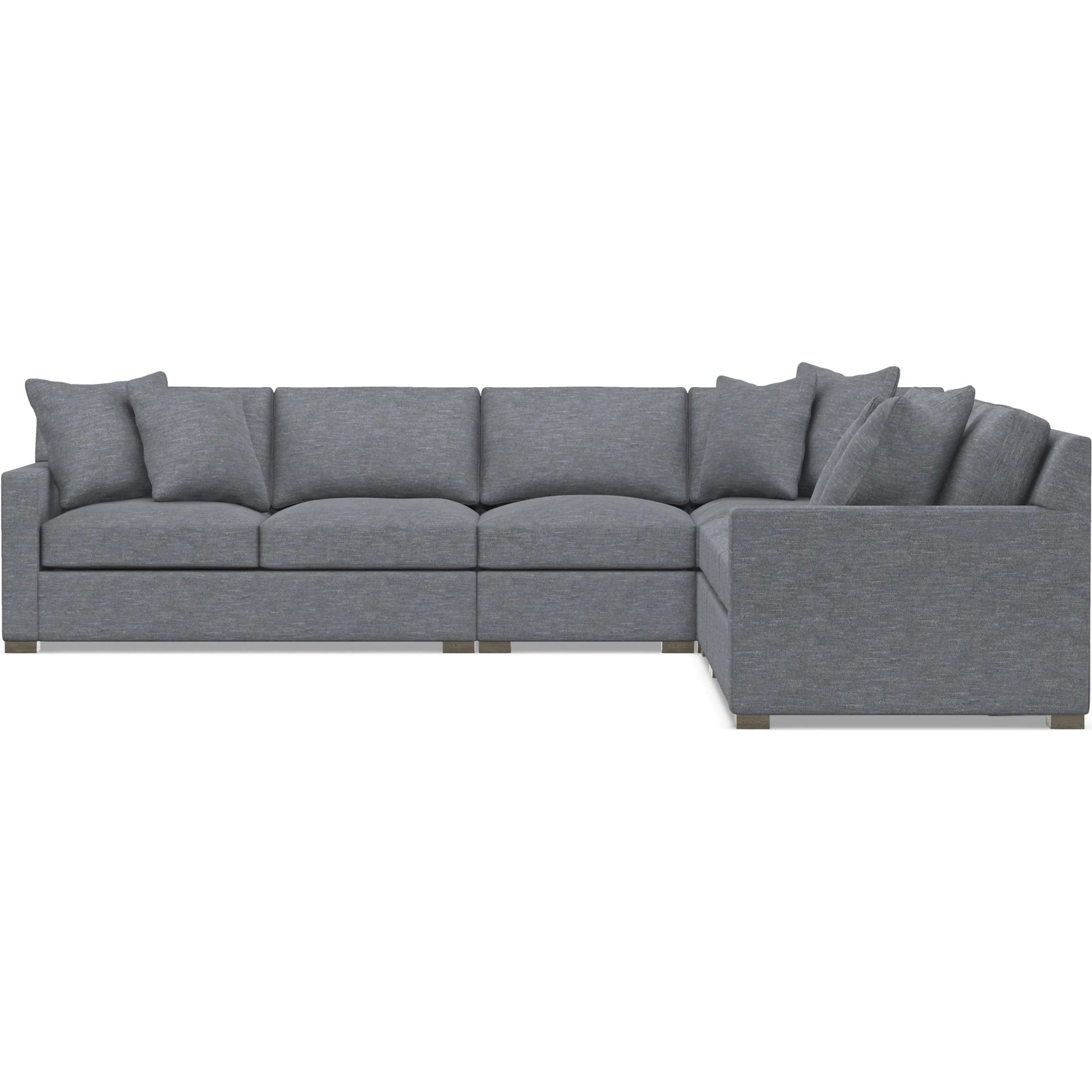 Kelsey 5-Piece Fabric Sectional by Bernhardt in wdf, 789 portobello. Made from unique in a unique style.