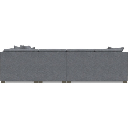 Kelsey 5-Piece Fabric Sectional by Bernhardt in wdf, 789 portobello. Made from unique in a unique style.