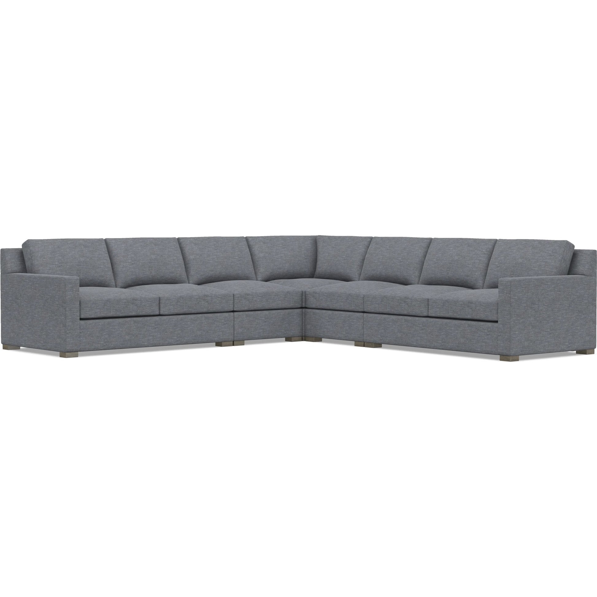Kelsey 5-Piece Fabric Sectional by Bernhardt in wdf, 789 portobello. Made from unique in a unique style.