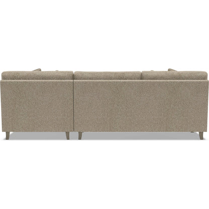 Mila 2-Piece Fabric Sectional by Bernhardt in wdf, 789 portobello. Made from unique in a unique style.