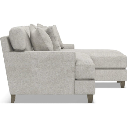 Mila 2-Piece Fabric Sectional by Bernhardt in wdf, 789 portobello. Made from unique in a unique style.