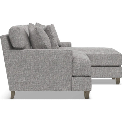 Mila 2-Piece Fabric Sectional by Bernhardt in wdf, 789 portobello. Made from unique in a unique style.