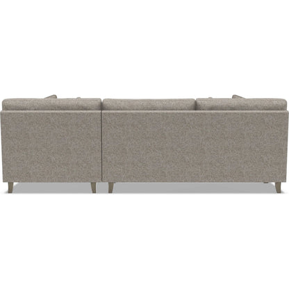 Mila 2-Piece Fabric Sectional by Bernhardt in wdf, 789 portobello. Made from unique in a unique style.
