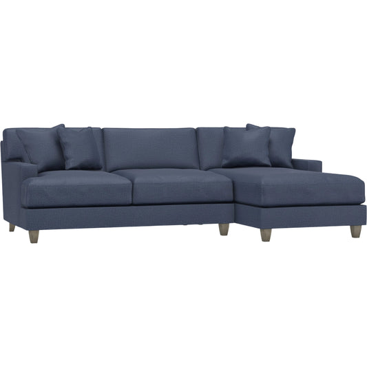 Mila 2-Piece Fabric Sectional by Bernhardt in wdf, 789 portobello. Made from unique in a unique style.