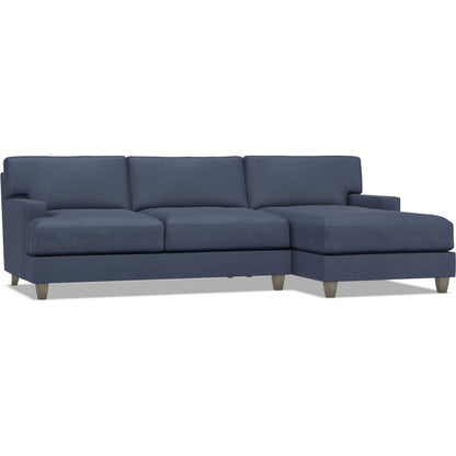 Mila 2-Piece Fabric Sectional by Bernhardt in wdf, 789 portobello. Made from unique in a unique style.