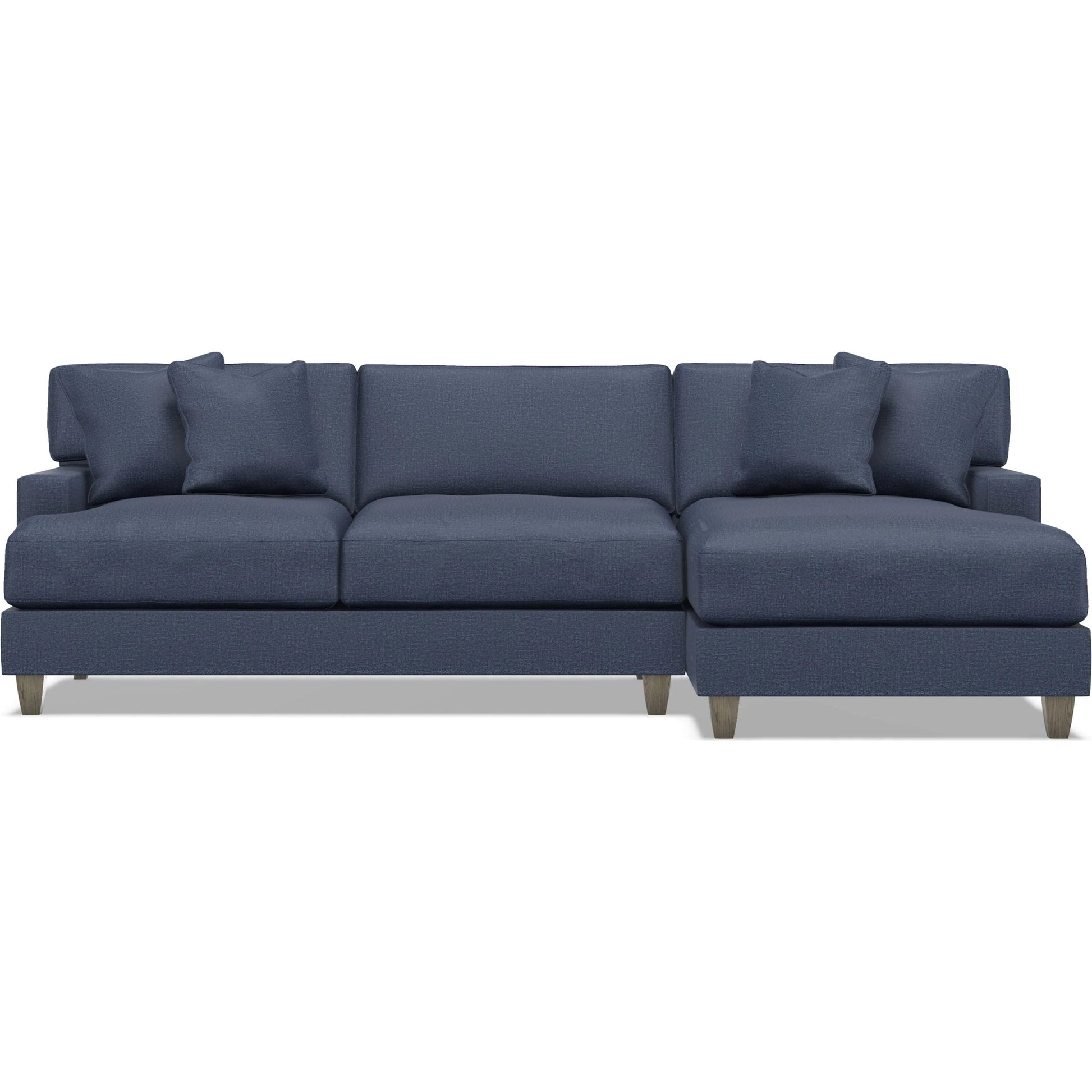 Mila 2-Piece Fabric Sectional by Bernhardt in wdf, 789 portobello. Made from unique in a unique style.