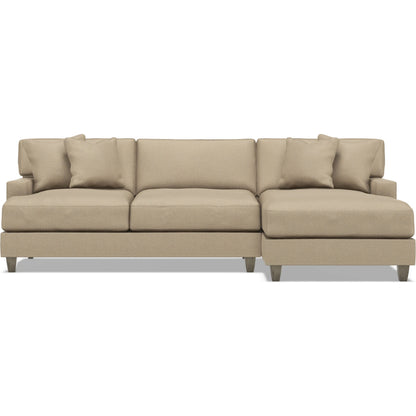 Mila 2-Piece Fabric Sectional by Bernhardt in wdf, 789 portobello. Made from unique in a unique style.