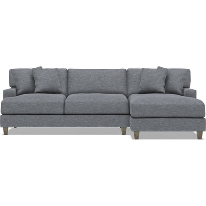 Mila 2-Piece Fabric Sectional by Bernhardt in wdf, 789 portobello. Made from unique in a unique style.