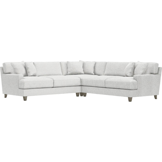 Mila 3-PIECE Fabric Sectional by Bernhardt in wdf, 789 portobello. Made from unique in a unique style.