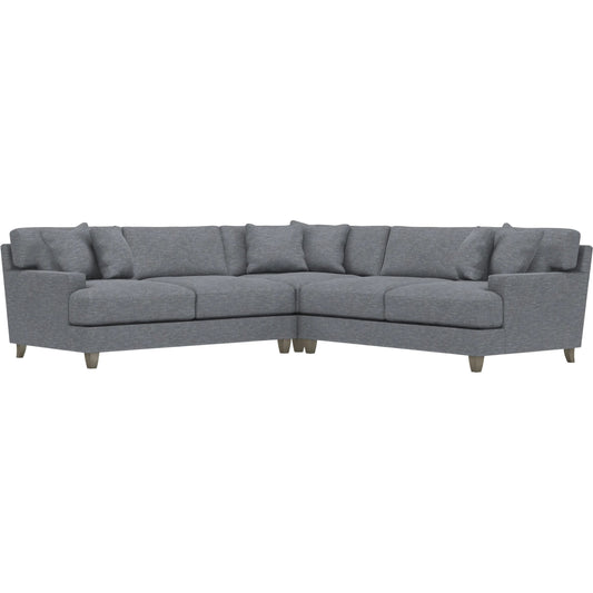 Mila 3-PIECE Fabric Sectional by Bernhardt in wdf, 789 portobello. Made from unique in a unique style.