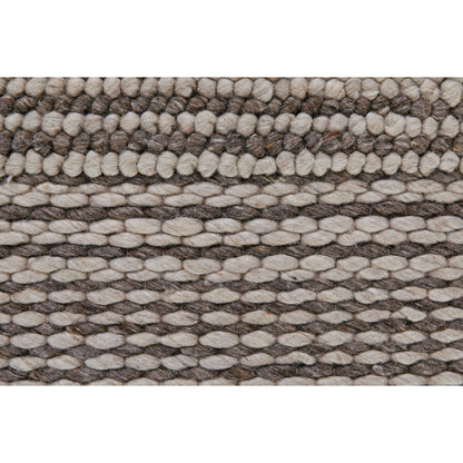 Hamden Stripes Rug - T19T8008 by Thom Felicia by Feizy Rugs in ivory, brown. Made from wool in a unique style.