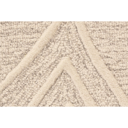 Enzo Transitional Diamond Rug - 8738F by Feizy in tan, ivory. Made from wool in a unique style.