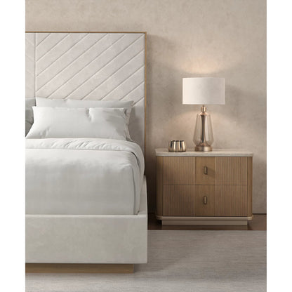 Meet U In the Middle Bed by Caracole. Made from ash in a modern style.