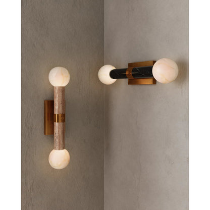 Beatrix Bath Wall Sconce by Currey and Company. Made from unique in a modern style.