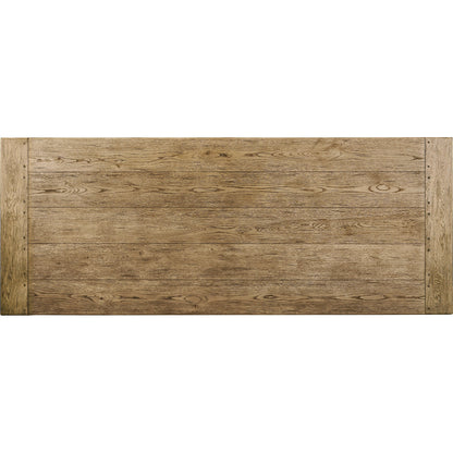 Timeless Sidereal French Laundry Table 96" by Jonathan Charles. Made from oak in a modern style.