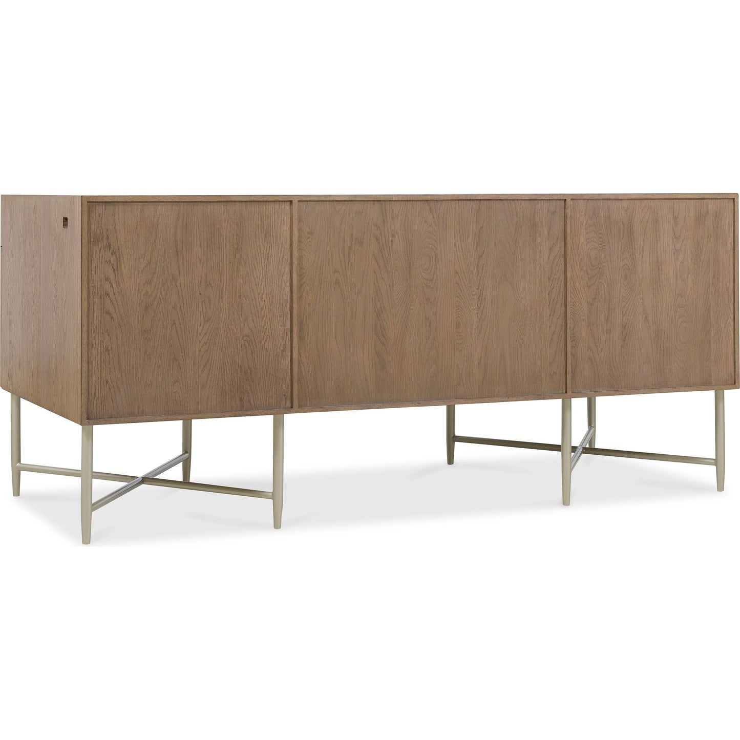 001 SI-2250678 | Additional Silo | Sonnet Executive Desk by Hooker Furniture in medium wood and wren. Made from unique in a transitional style.
