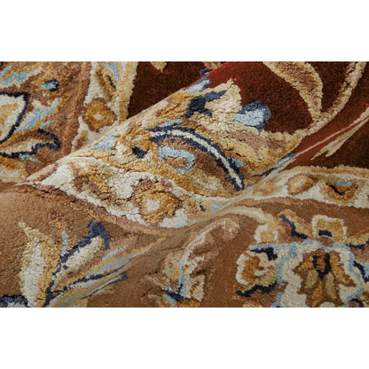 Prescott Traditional Oriental Rug - 8937F by Feizy. Made from viscose, wool in a unique style.