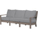 Laguna Outdoor Sofa by Sunset West in browns. Made from aluminum in a modern style.