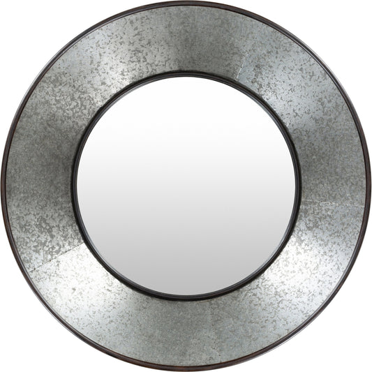 Katja Mirror - 23092 by Surya in metallic silver. Made from metal - iron in a modern style.