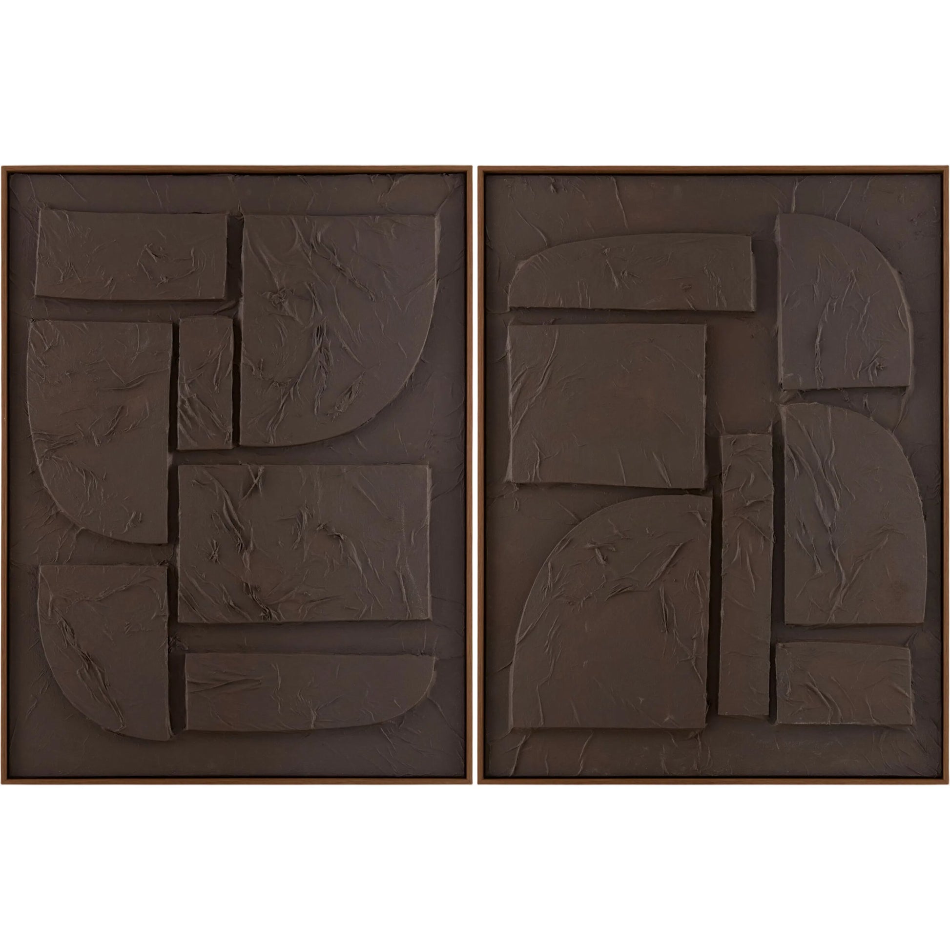 Kako Framed Art (Set of 2) by Livabliss in hand painted. Made from canvas, polystyrene in a unique style.