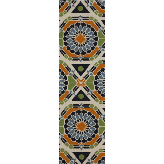 Kaleidoscope Rug - 721 by Surya. Made from 100% wool in a unique style.