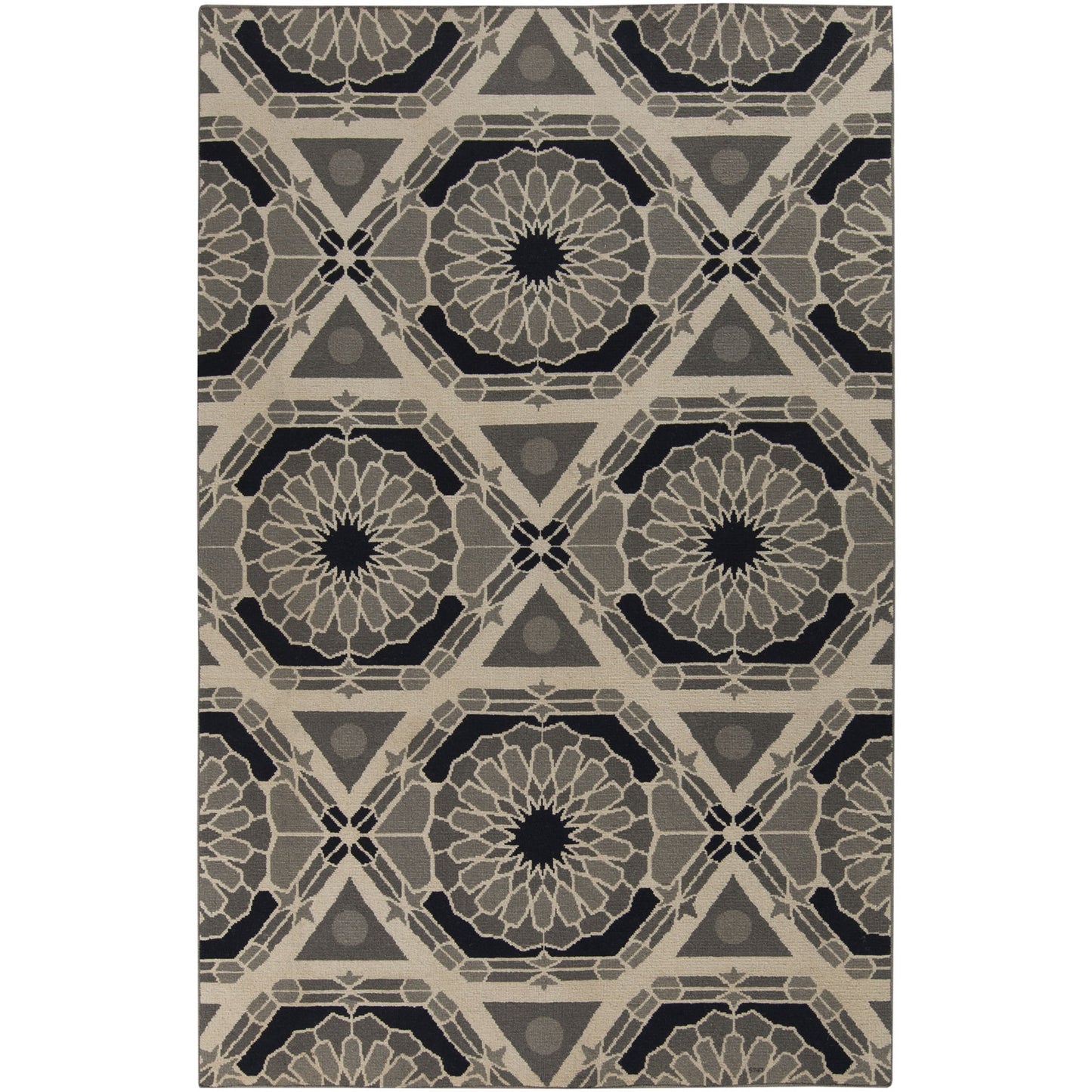 002 38942-17619,38942-17620,38942-17621 | Primary Silo | Kaleidoscope KAL-8001 Rug by Surya. Made from 100% wool in a unique style.