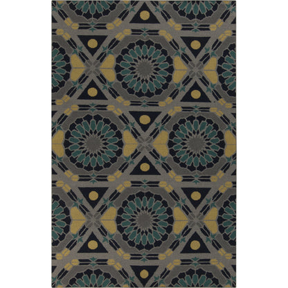 Kaleidoscope KAL-8001 Rug by Surya. Made from 100% wool in a unique style.