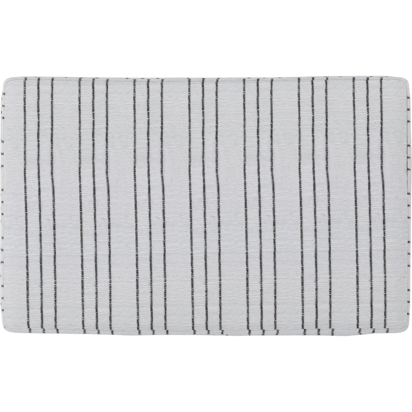 003 SI-2155754 | Additional Silo | Alcove Single Bench by A.R.T. Furniture in sidecar graphite, burnished brass. Made from parrawood solids, iron, fabric, foam in a modern style.