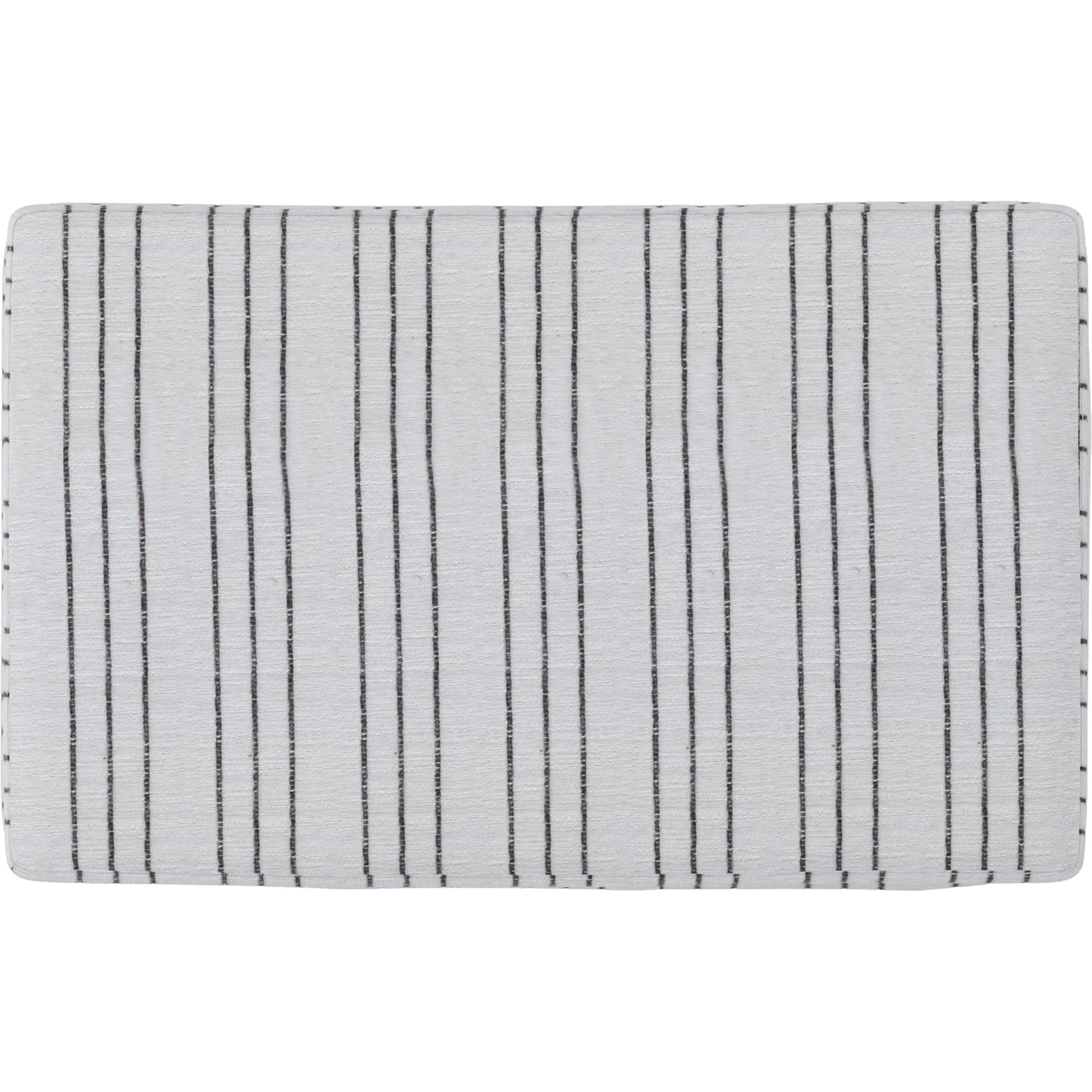 Alcove Single Bench by A.R.T. Furniture in sidecar graphite, burnished brass. Made from parrawood solids, iron, fabric, foam in a modern style.