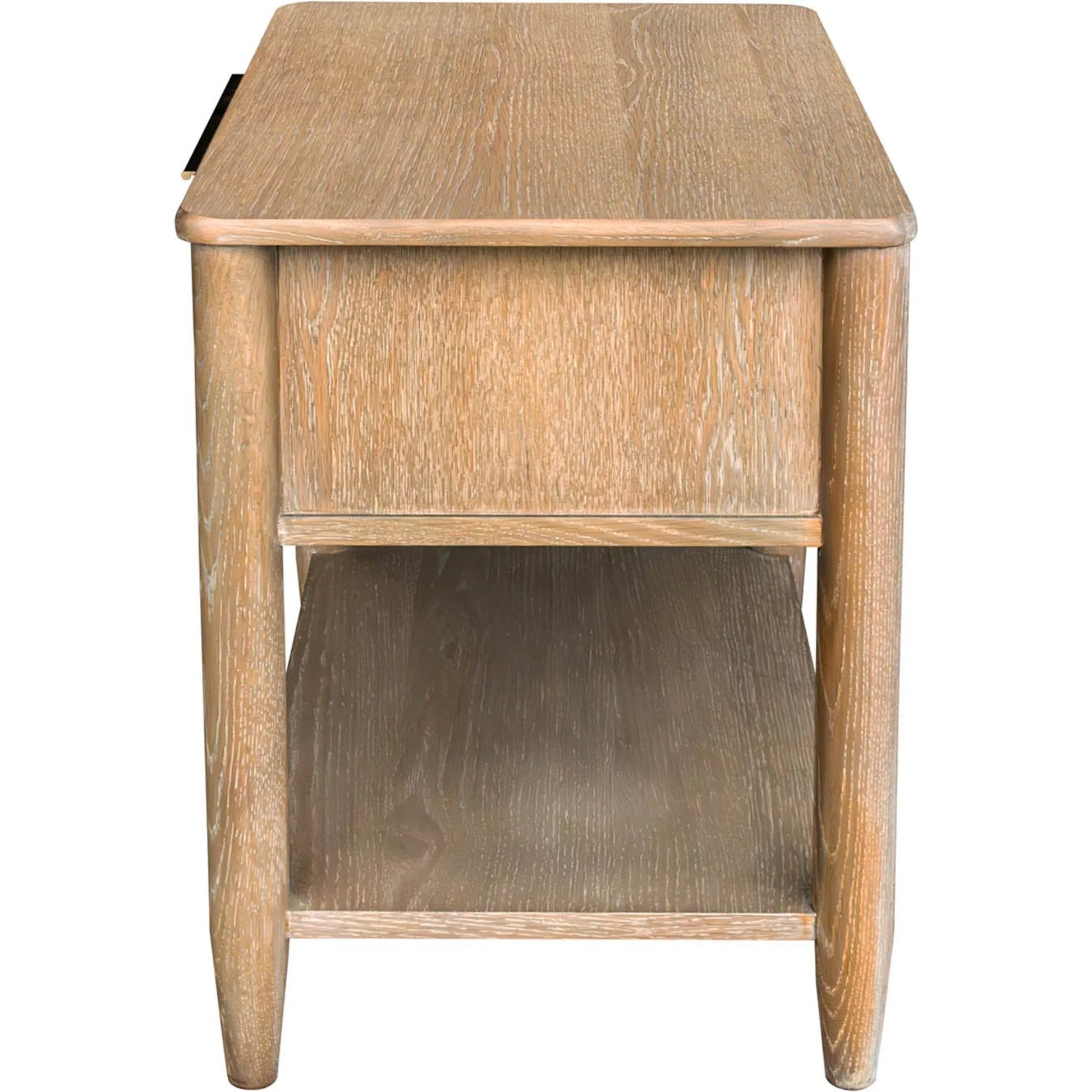 Kamelia Nightstand by LH Imports in sand, brass. Made from unique in a transitional style.