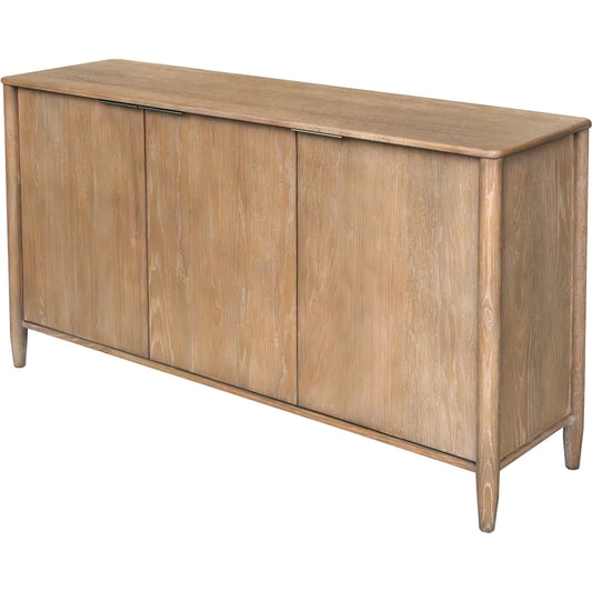 Kamelia Sideboard by LH Imports in sand, brass. Made from unique in a unique style.